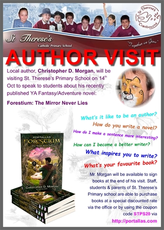 Authos visits by Christopher D. Morgan